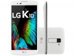 Smartphone LG K10 TV 16GB Branco Dual Chip 4G - Câm 13MP + Selfie 8MP Flash Tela 5.3" HD Octa Core